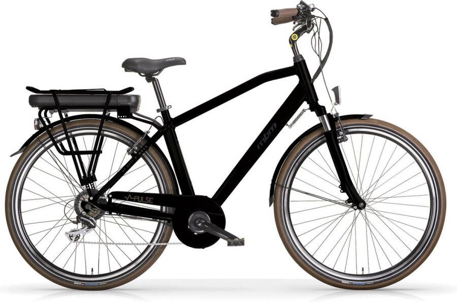 MBM PULSE E-BIKE 28 INCH H 50 GENTS 7 SPEED BLACK - Foto 1