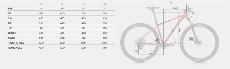 Megamo Natural 40 29´´ 2021 Mountainbike Oranje M