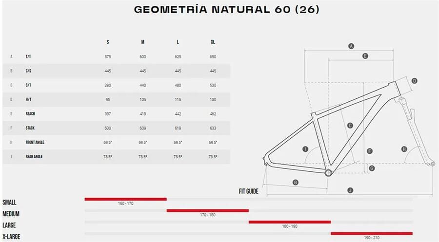 Megamo Natural 60 29´´ Tourney 7s 2026 Mountainbike Grijs M