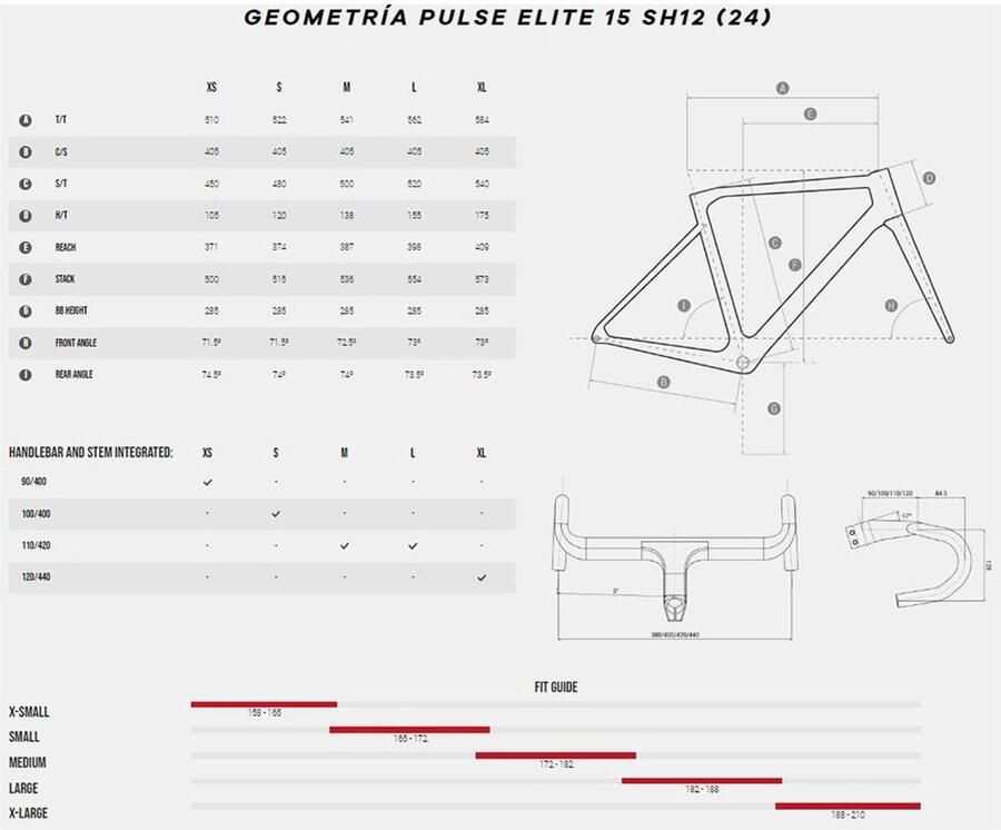 Megamo Pulse Elite 15 Sh12 105 Di2 2024 Racefiets Zwart L
