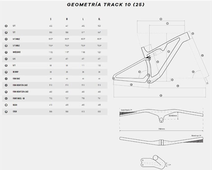 Megamo Track 10 29´´ Sx Eagle 2025 Mountainbike Zwart M