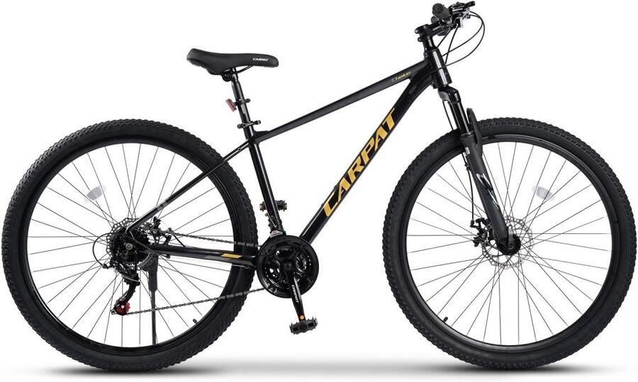 Merax 29 inch Hardtail Mountainbike – Aluminium Frame – 21 Versnellingen – 100mm Vering – Mechanische Schijfrem – Fietsen voor Volwassenen 175-190 cm