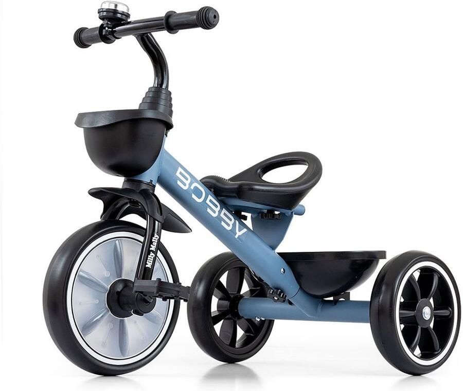 Milly Mally Bobby driewieler blauw 24M+ Kinderdriewieler