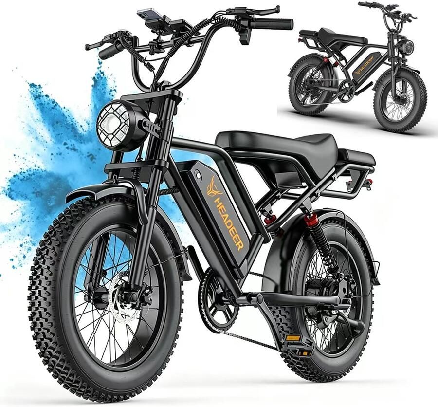 Minicee 20 Pneumatische Banden BK20 Dubbele Ophanging Elektrische Scooter Stabiel & Vloeg Rijden