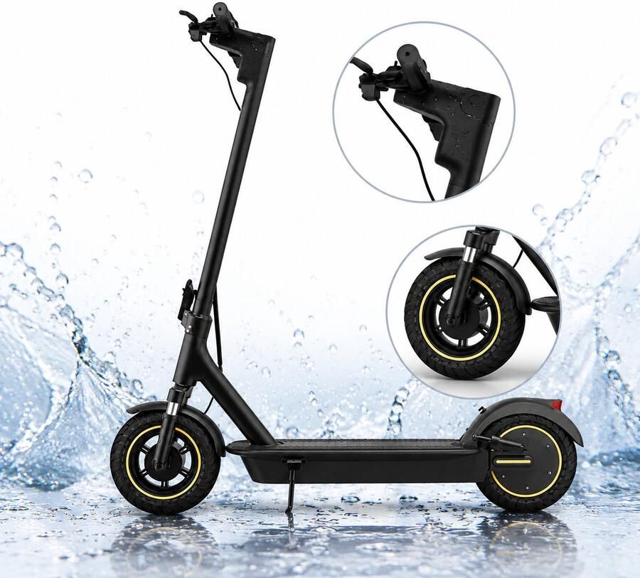 Minicee Elektrische step voor volwassenen 36V 10.5Ah batterij 8 5-inch vouwbare elektrische scooter 26 KM bereik 23 km u draagbaar pendelen - Foto 3