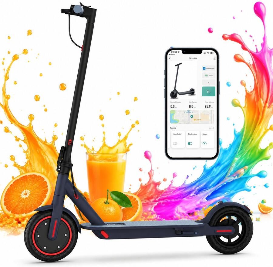 Minicee elektrische step voor volwassenen 8 5 inch massieve banden 36V 10 5Ah actieradius 26 km maximale snelheid 22 km u 350W opvouwbare elektrische step