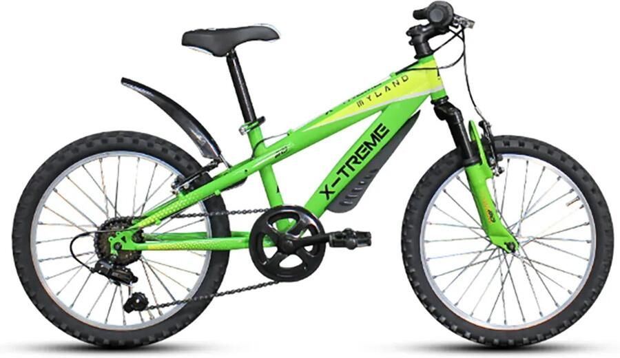 Myland X-treme 20´´ 6s V-brake Mountainbike Groen Jongen