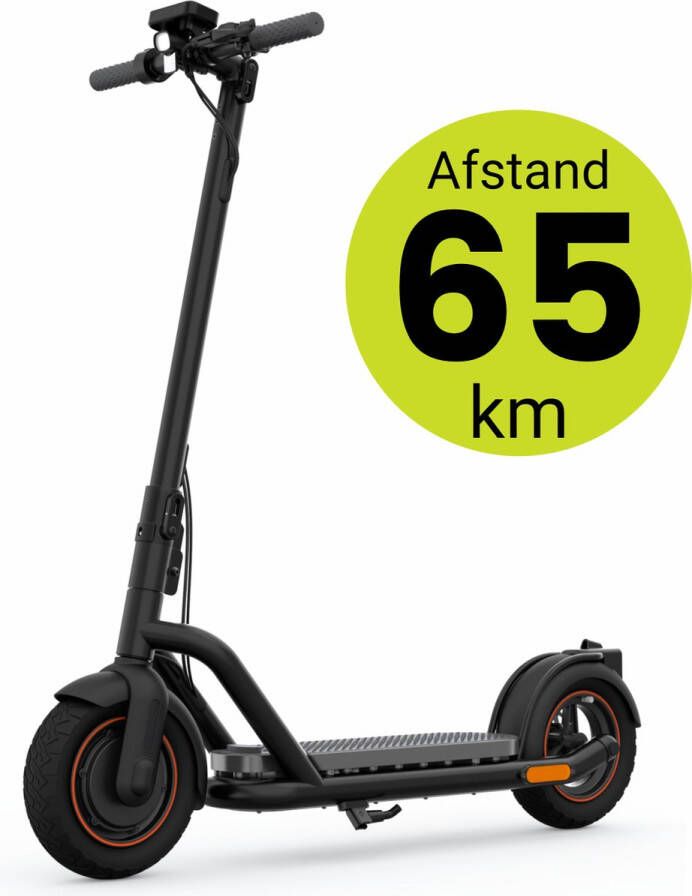 Navee N65 Elektrische Step voor Volwassenen Elektrische Scooter met 10'' Luchtbanden Motorvermogen E Step van 500W tot 1000W Bereik tot 65km aan Snelheid van 25km u