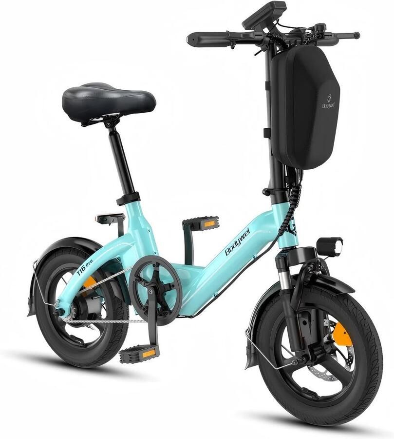 Nie d T16Pro Mini opvouwbare elektrische fiets 36V10Ah 45 kilometer levensduur batterij Stad pendelen