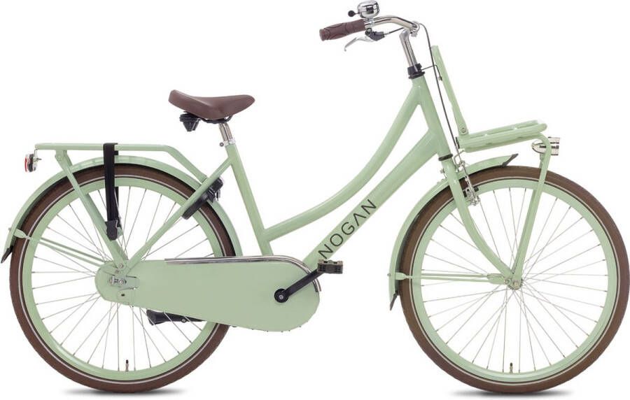 Nogan Cargo Transportfiets Meisjesfiets 26 inch Pastel Groen