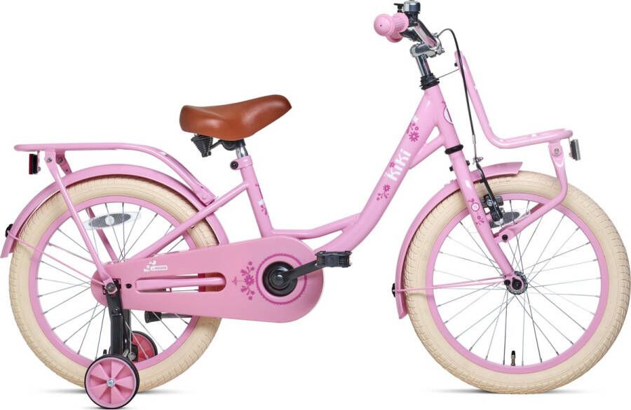 Nogan Puck Kinderfiets Meisjesfiets 18 inch Roze