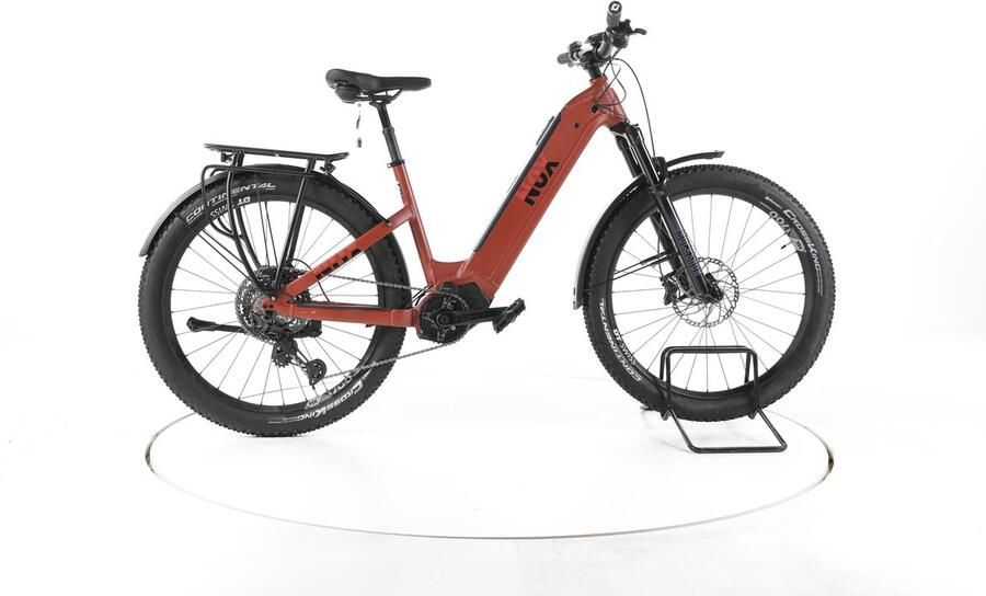 Nox Cycles Hybrid XC Tour Elektrische trekkingfiets Accu 650Wh 27 5 2023 rood