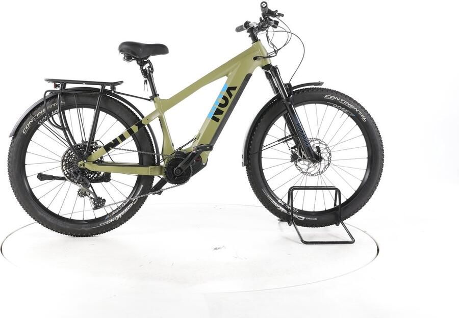 Nox Cycles HYBRID XC Tour Elektrische trekkingfiets Brose Accu 725Wh 27 5 groen