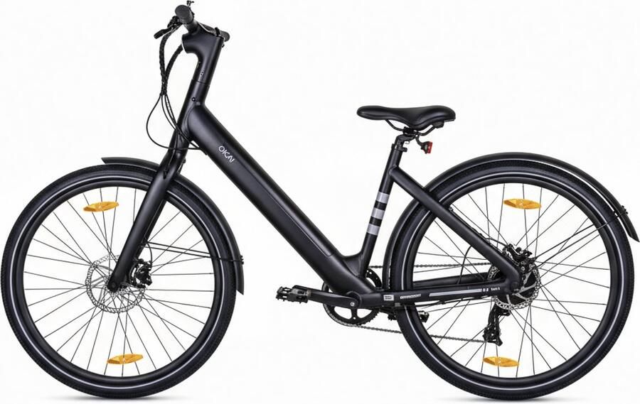Okai EB60 Elektrische fiets KRACHTIGE achterwielmotor 28 inch Geïntegreerd display Bluetooth APP Connect Uitneembare accu Shi o 7 versnellingen 12 Maanden Garantie