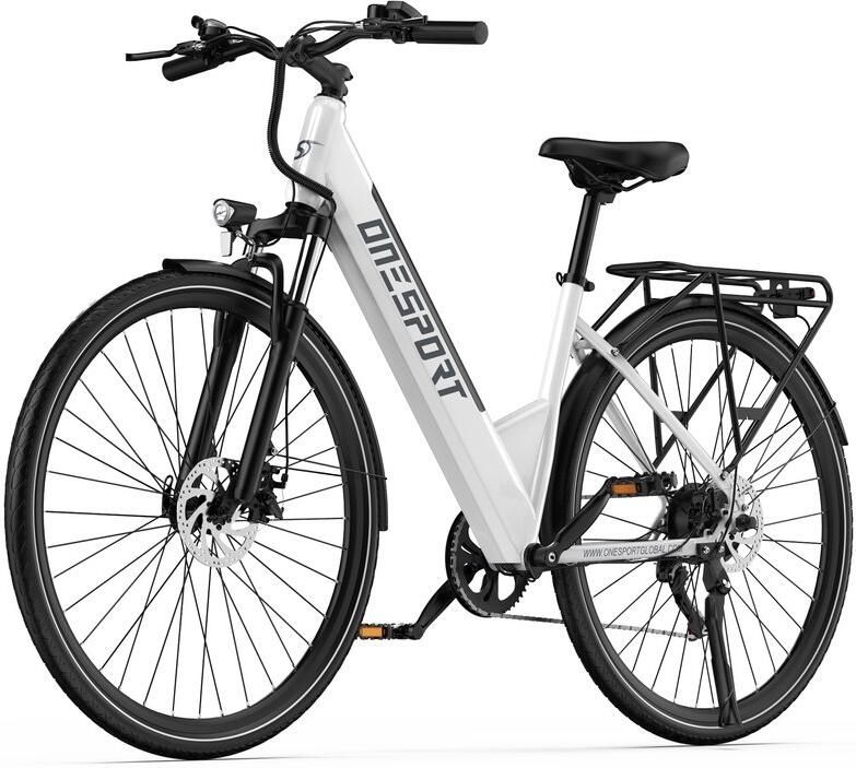 OneSport OT12 E-bike 25 km u 27.5inch 40km actieradius 250W motor 36V 13Ah accu wit