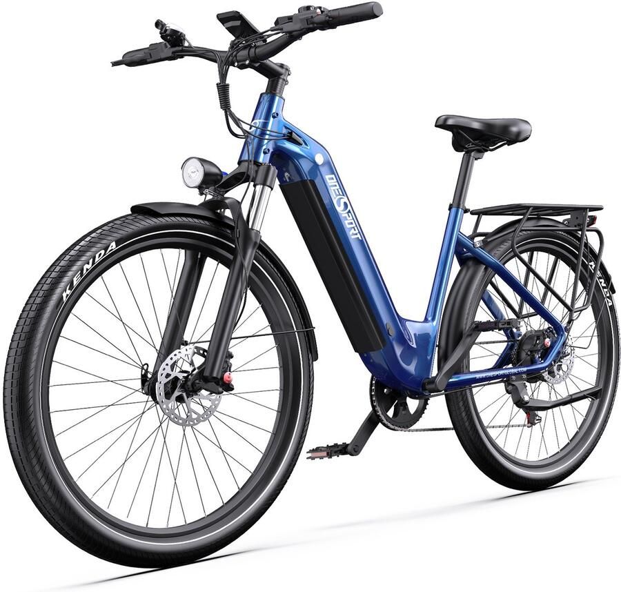 Maxtron Marathon Elektrische Fiets – 810Wh Accu (22.5Ah) – Actieradius tot 160 km – 700C×50C Banden – Shi o 7 Versnellingen – Aluminium Frame – Verende Voorvork met Lock-out – Hydraulische Schijfrem – Stadsfiets – Max. Belastbaar 120 kg – Paars - Foto 4