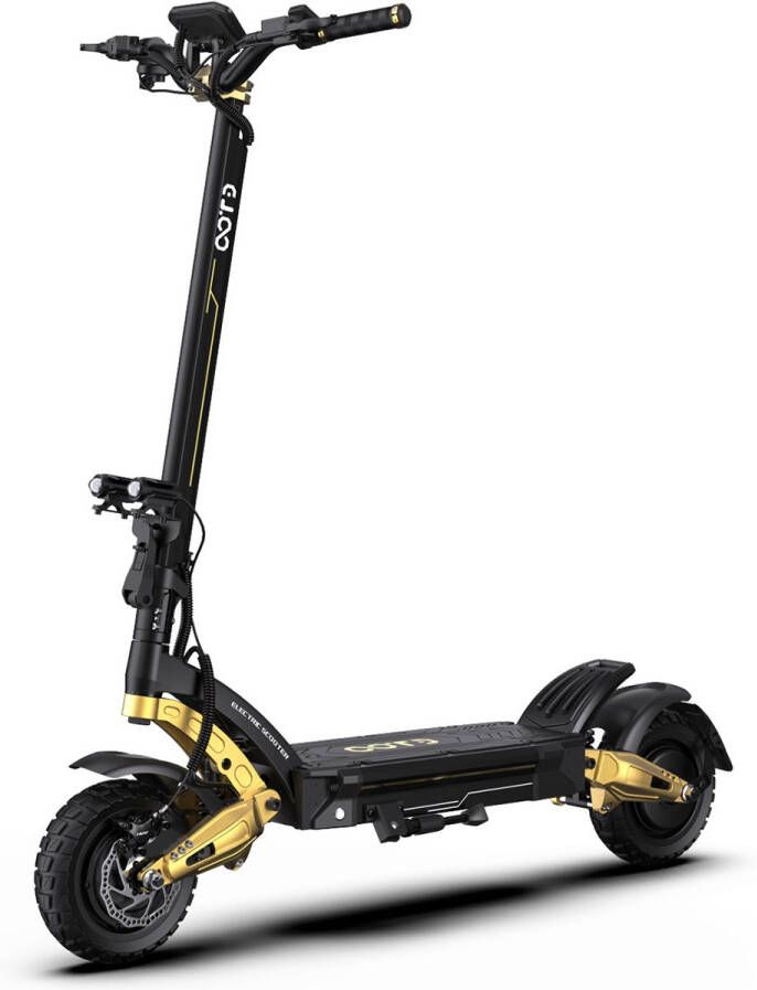 OOTD S30 Elektrische Step voor Off-road 52V 23.4Ah Accu 60km Actieradius 10x2.75” Banden Hydraulische Rem IP54 Waterbestendig Slim Display met GPS