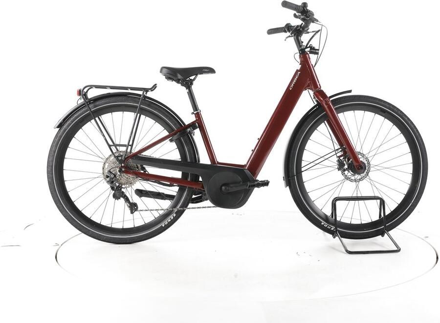 ORBEA Optima E40 Elektrische trekkingfiets Accu 248Wh 28 rood Pro Refurbished