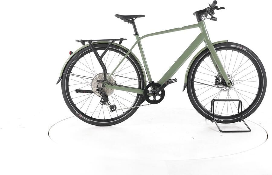 ORBEA Vibe H10 EQ Elektrische stadsfiets Accu 248Wh 28 groen Pro Refurbished