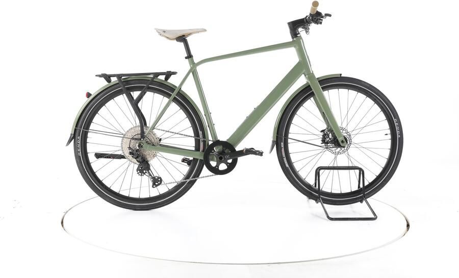 ORBEA Vibe H10 EQ Elektrische trekkingfiets Accu 248Wh 28 groen Pro Refurbished