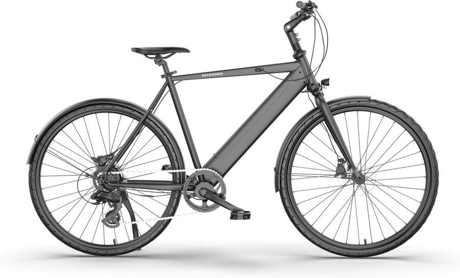 Ostrichoo E-bikes Ostrichoo Zeno Elektrische Fiets Urban E-bike Uitgerust met Supercondensator 30 min laadtijd