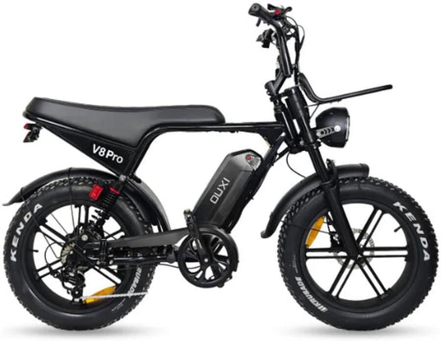 Oux Fatbike i V8 Pro Nieuwste Model GRATIS Rijklaar Slot Alarm Systeem