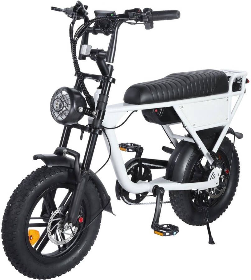 OUXI C63 Mini Fatbike 250W Wit 16 Inch