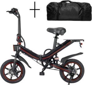 OUXI elektrische vouwfiets + Stepgo reistas elektrische fiets travelbag electric bike 25 km h