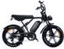 OUXI H9 – Fatbike – Zwart – E-Bike – Elektrisch – Max 25 km u – 250W Motor – Hydraulische Rem – 7 Versnellingen - Thumbnail 1