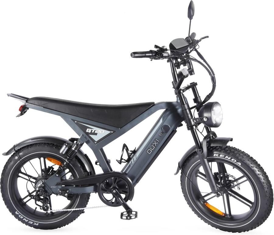 OUXI GT20 Fatbike Steengrijs 720Wh