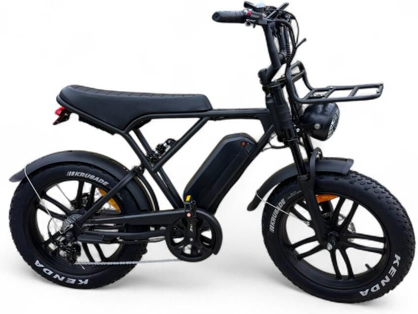 OUXI H9 C90 Fatbike Zwart met Hydraulische rem
