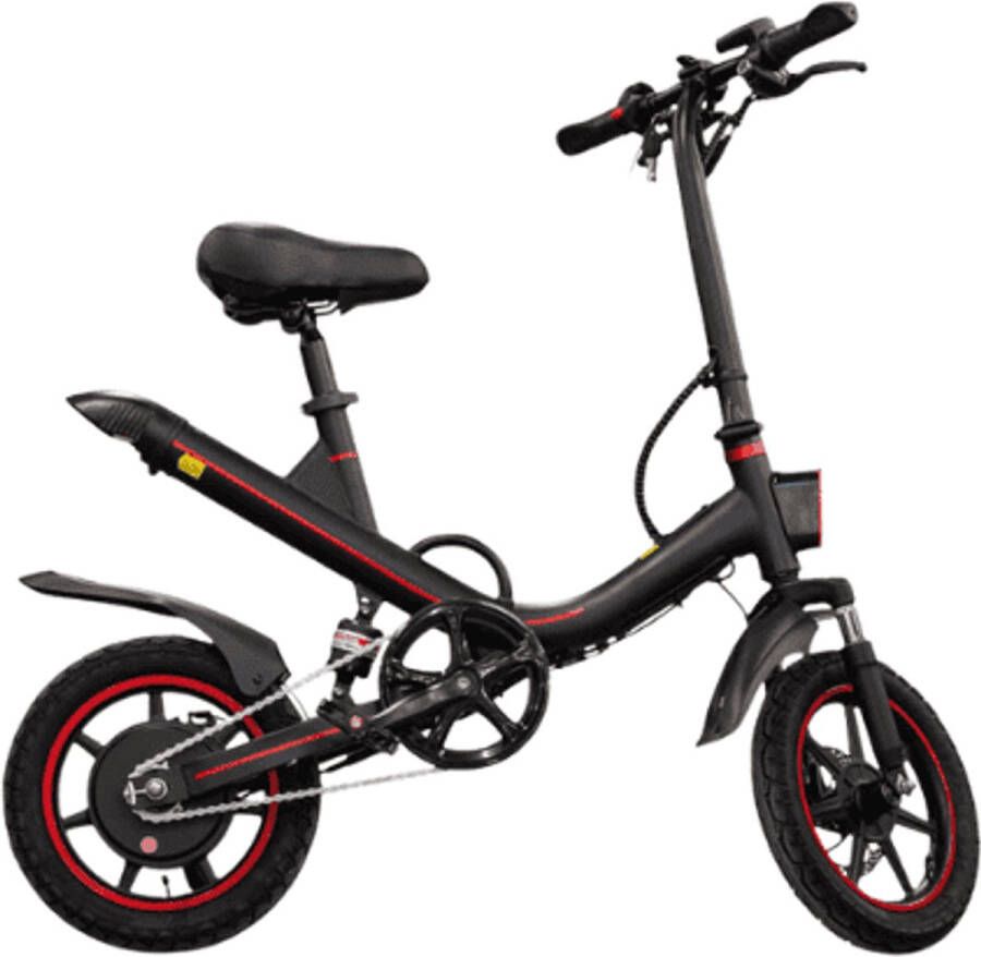 OUXI V1 PRO E Bike Elektrische Opvouwbare E-Bike- 250W 10Ah Max. 25Km h Zwart