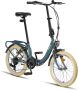 PACTO EIGHT FOLDING BIKE 6v PATROL GREEN VOUWFIETS PLOOIFIETS LAGE INSTAP FIETS SHIMANO 20 inch - Thumbnail 2