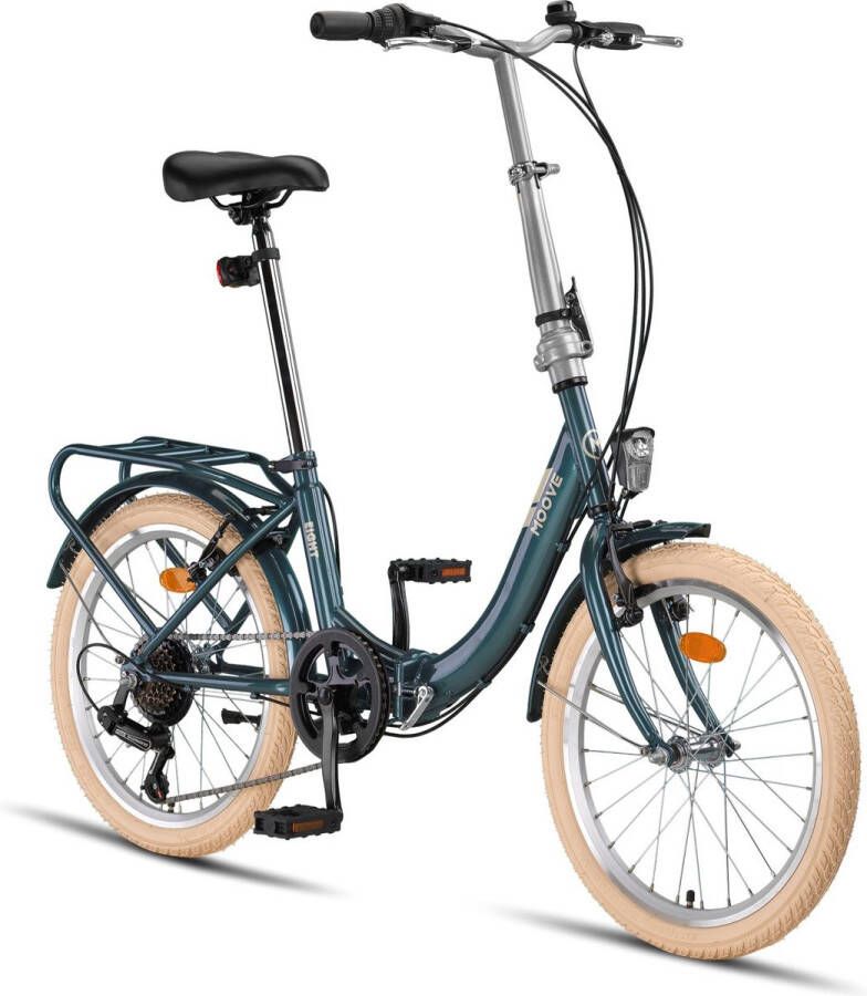 PACTO EIGHT FOLDING BIKE PATROL GREEN 6v VOUWFIETS PLOOIFIETS