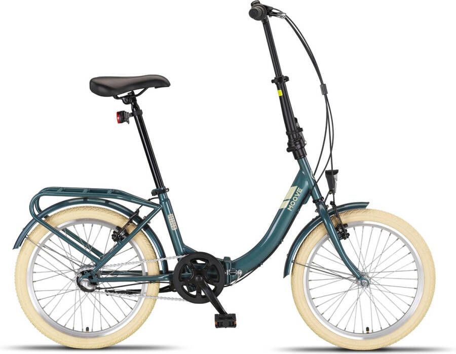 PACTO NINE FOLDING BIKE 3v PATROL GREEN VOUWFIETS PLOOIFIETS LAGE INSTAP FIETS SHIMANO NEXUS