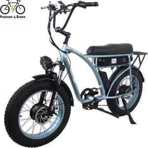 Passion4bikes P4B Fatbike Dual Motor Elektrische Fatbike Elektrische Fiets E-bike 1 jaar garantie