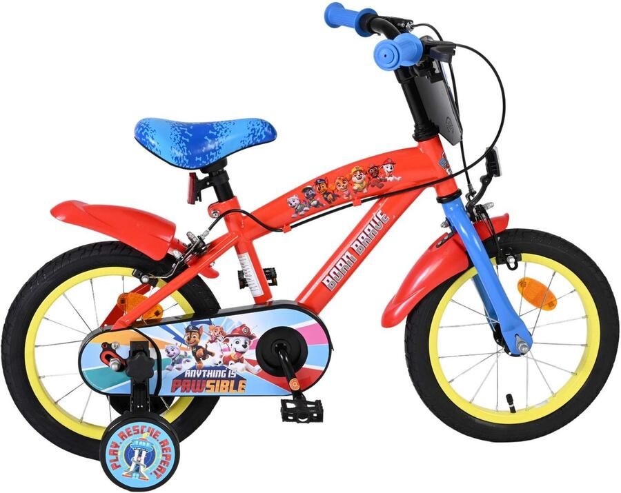 Volare Paw Patrol Kinderfiets Jongens 14 inch Twee handremmen