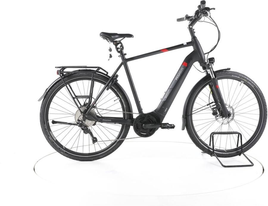 Pegasus Premio Evo 10 Elektrische trekkingfiets Bosch Accu 500Wh 28 zwart Pro