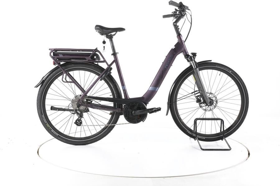 Pegasus Solero E8 Plus Elektrische trekkingfiets Bosch Accu 400Wh 28 paars Pro