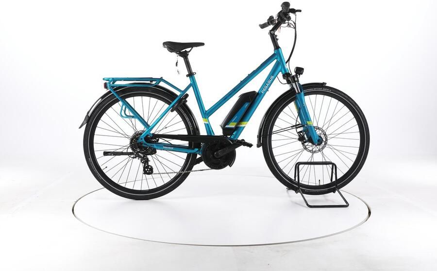 Pegasus Solero E8 Plus Elektrische trekkingfiets Bosch Accu 500Wh 28 blauw Pro
