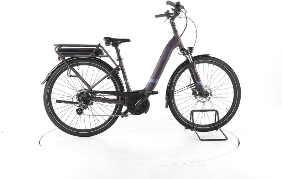 Pegasus Solero E8 Plus Elektrische trekkingfiets Bosch Accu 750Wh 28 paars Pro