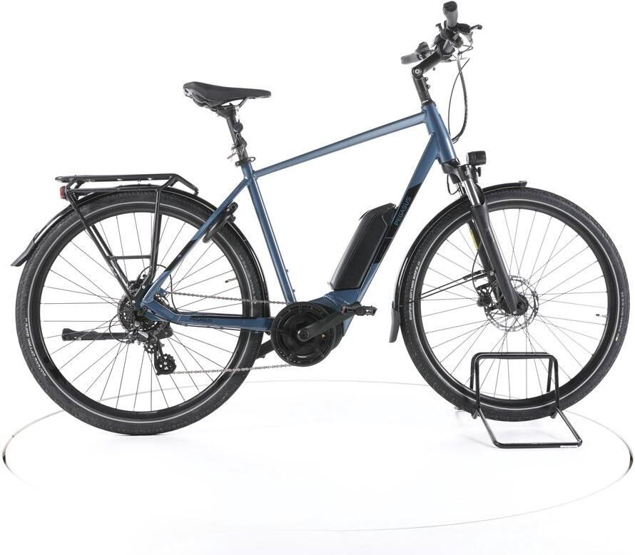 Pegasus Solero E8 Sport Elektrische trekkingfiets Bosch Accu 500Wh 28 blauw Pro