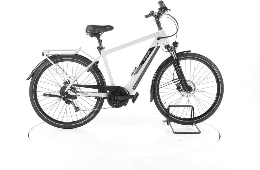Pegasus Solero EVO 9 Elektrische trekkingfiets Bosch Accu 500Wh 28 2023 wit Pro