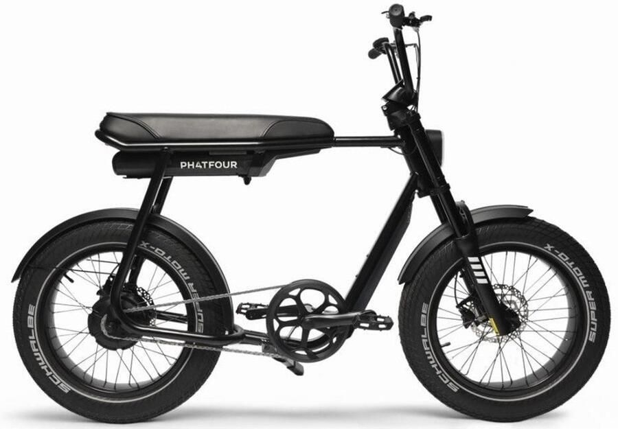 Phatfour FLXS – Zwart 522Wh – Elektrische Fatbike