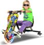 PlayOn Play-on Elektrische Drift Trike Gele Graffiti incl. Bluetooth speakers LED-Verlichting 15 20KM H DriftTrike - Thumbnail 2