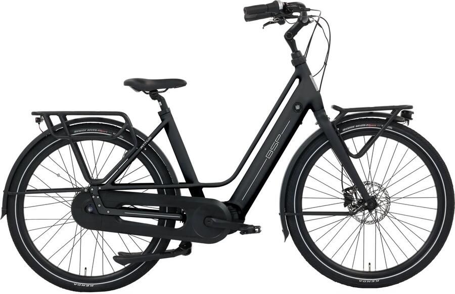 Pmg BSP Attivo Black Matt 48 cm – Elektrische Stadsfiets – Bafang M410 – 520 Wh