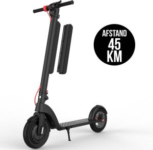 Podec Elektrische Step voor Volwassenen Elektrische Scooter met 10'' Luchtbanden Motorvermogen E Step van 350W Bereik tot 45km aan Snelheid van 25km u