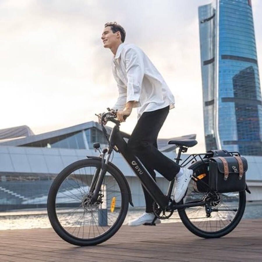 PolkaHome Elektrische Fiets met 7 Versnellingen en 48V 10Ah Batterij