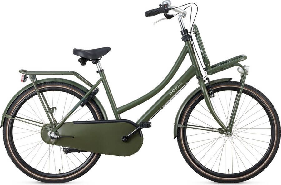 Popal Daily Dutch Basic+ N3 Kinder Transportfiets 26 Inch Legergroen