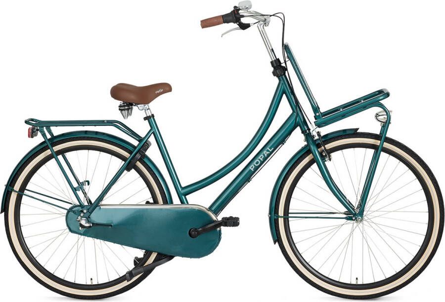 Popal Daily Dutch Basic+ N3 Transportfiets Stadsfiets Dames 47 centimeter Forest Green